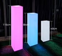Светильник Колонна 30х180  питание от АКБ, RGB