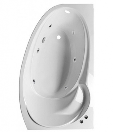 Ванна 1 Марка Julianna 160x95 (Правая) с гидромассажем