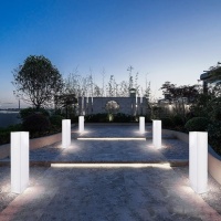 Светильник Колонна 30х80  питание от АКБ, RGB